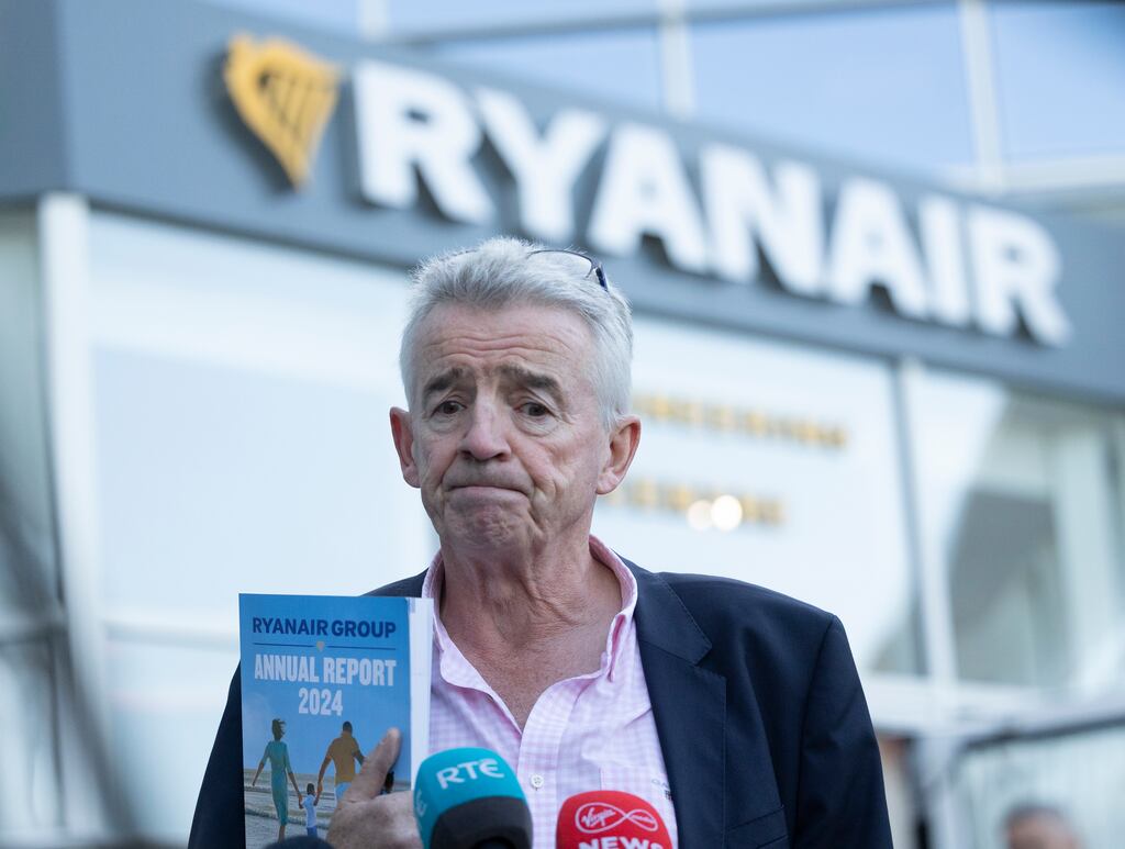 Ryanair CEO Michael O’Leary's comments about teachers have been roundly criticised . Photograph: Sam Boal/Collins Photos.