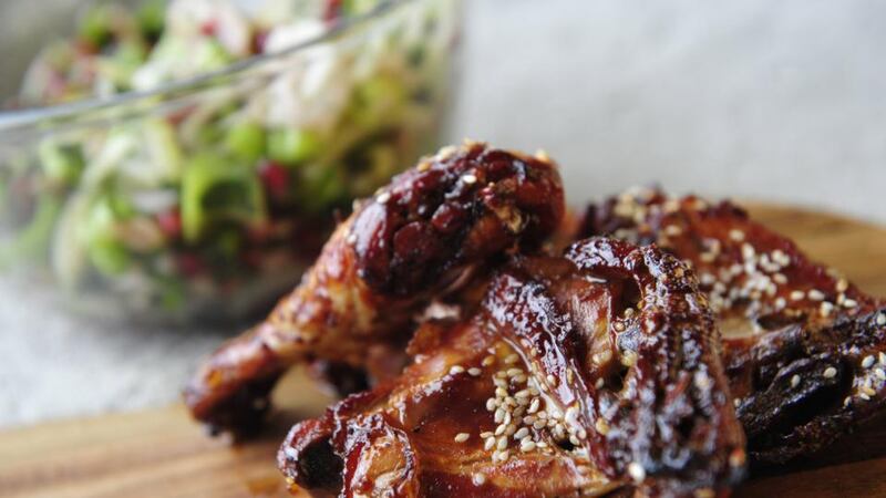 Sticky Sesame Chicken