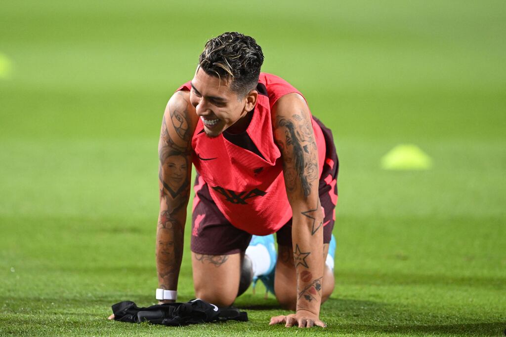 Liverpool's Brazilian forward Roberto Firmino remains a key part of Jurgen Klopp's plans. Photograph: Getty Images