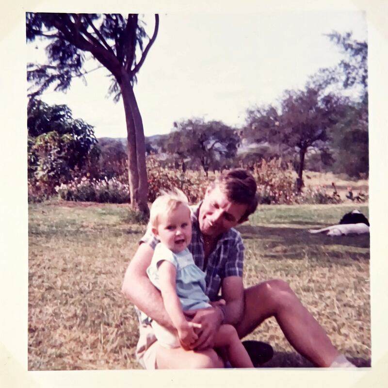 Anthea and her dad, Jim