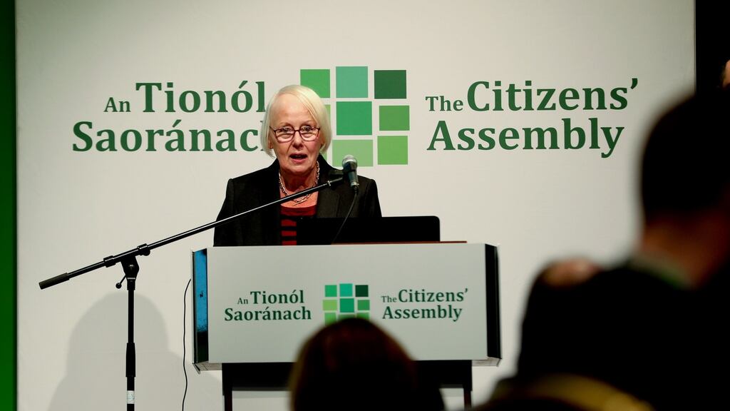 ‘The Government should facilitate a public discussion on the place of women in the home referendum, through a forum like a citizens’ assembly or constitutional convention.’ Photograph: Maxwells