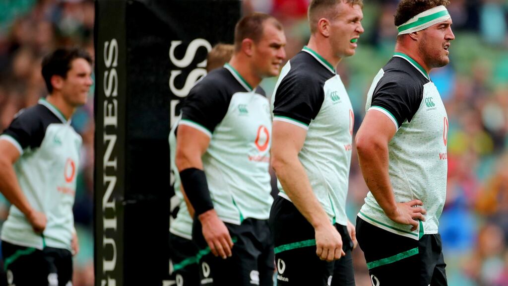 Ireland will field a much-changed side from last Saturday’s starting XV for their 29-10 win over Italy, for their next warm-up game against England at Twickenham on Saturday week, says head coach Joe Schmidt. Photograph: James Crombie/Inpho