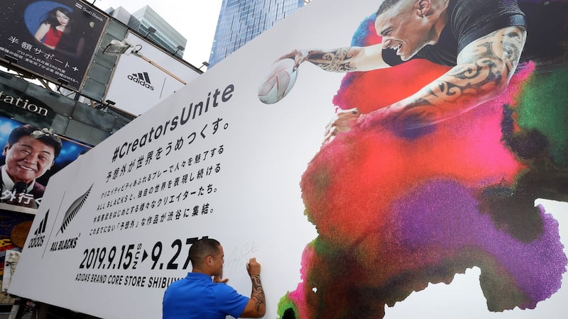 The All Blacks remain the global face of rugby union.