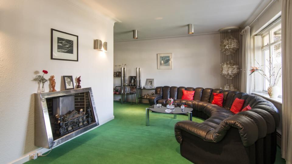 59 Nutley Avenue: the home’s décor unapologetically retains a distinctive 1970s style