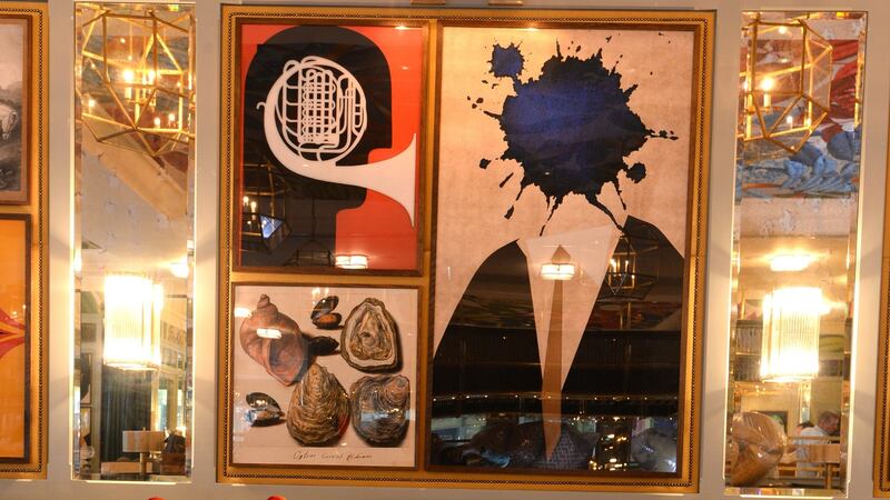 The Ivy Restaurant on Dawson Street, Dublin. Photograph: Dara Mac Dónaill / The Irish Times