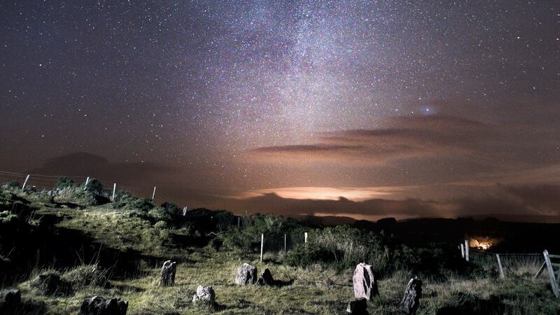 Night stars in Gortanimill, Co Cork, southwest of Macroom. Photograph: Ken Williams
