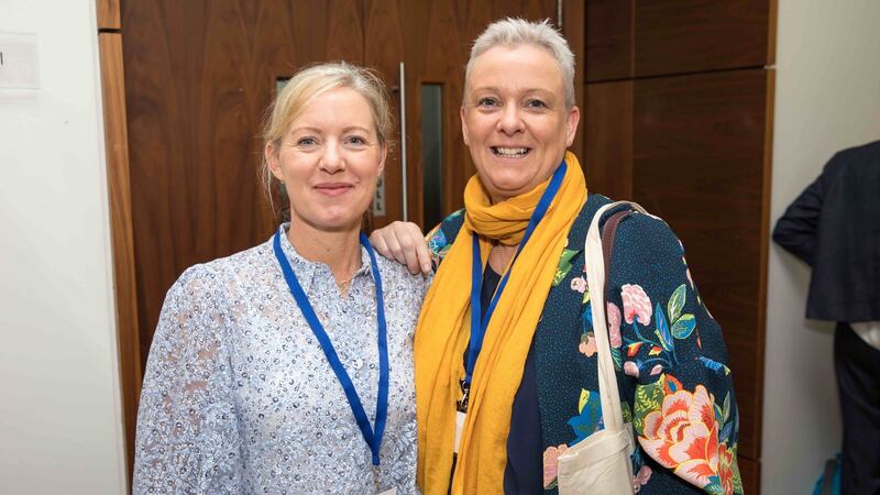 Catherine Hanley and Susan Mulroe.