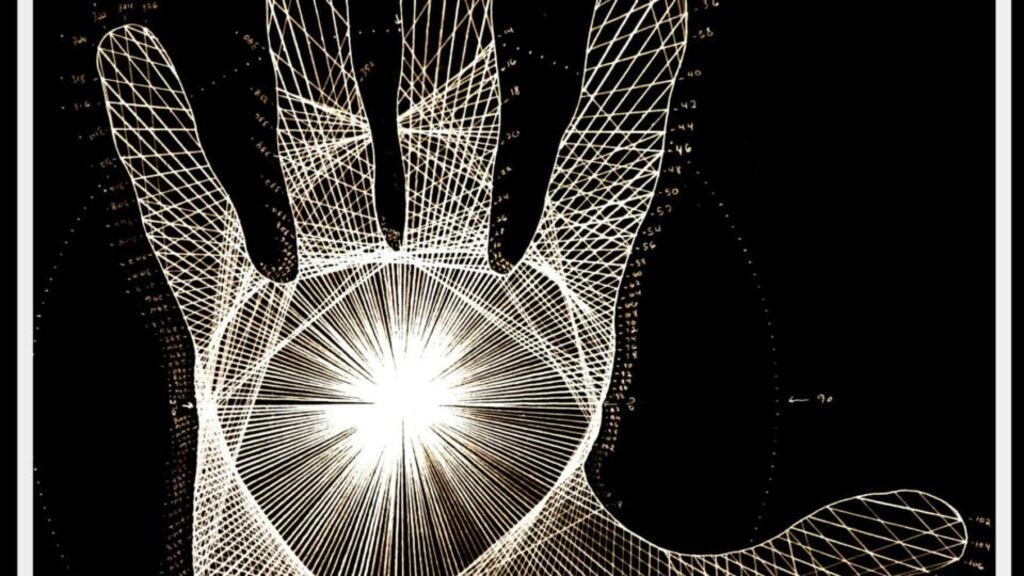 Artwork by Jason Padgett, who suffered a brain injury.