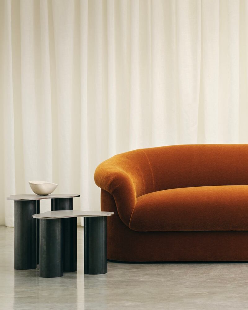London-based Sedilia’s new Roll Top sofa offers cocooning comfort with prices for the chair starting from €8,347 and the sofa from €12,191, ex delivery