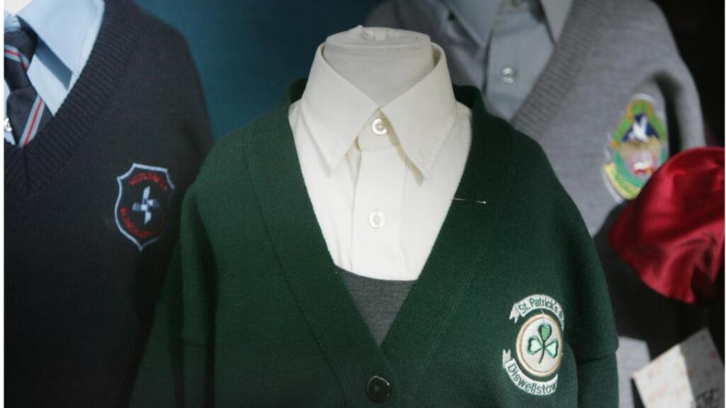Parents are to be balloted on their opinions on school uniforms, the Minister for Education Ruairi Quinn has announced. Photograph: Bryan O’Brien / THE IRISH TIMES