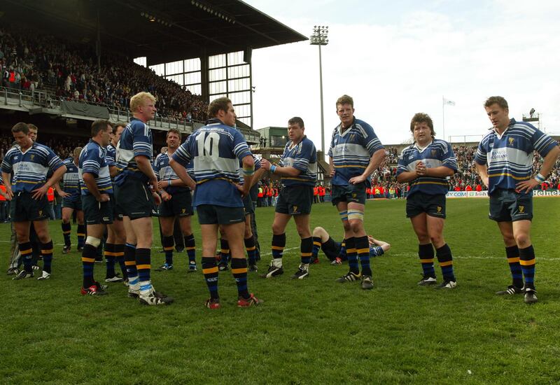 Leinster suffered many painful defeats, such as the one against Perpignan in 2003, before they finally repaired their mental fragility. Billy Stickland/Inpho