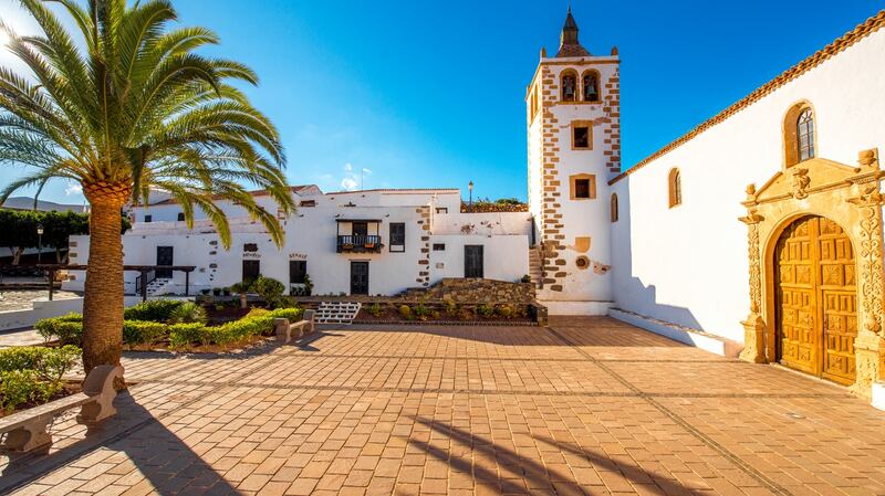 Fuerteventura’s old capital, Betancuria. Photograph: Getty Images