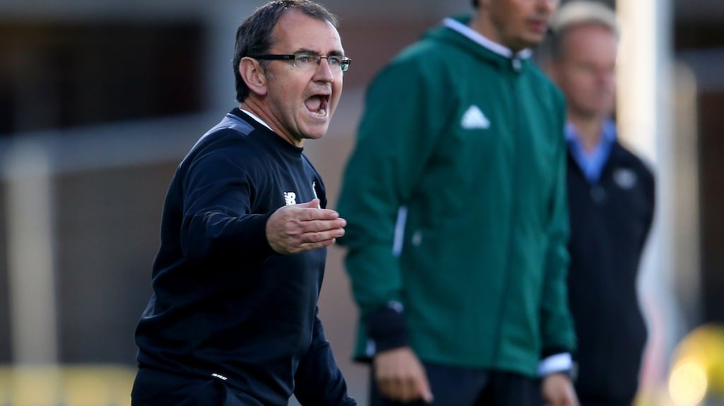 Pat Fenlon has left his post as Shamrock Rovers manager with immediate effect, the League of Ireland club has announced. Photo: Inpho