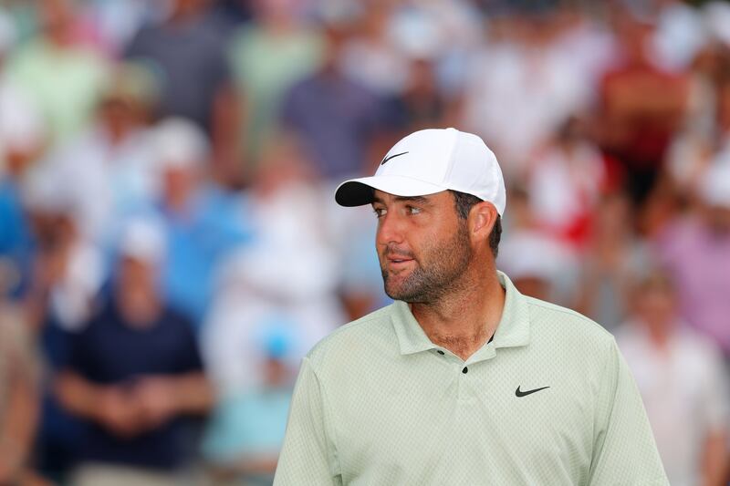 Scottie Scheffler. Sometimes nothing more needs to be said. Photograph: Photograph: Kevin C Cox/Getty Images