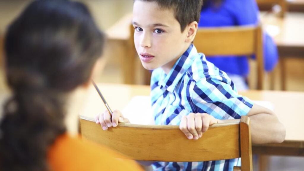 The transition to secondary school comes in the middle of adolescence when they are already dealing with the emotional turmoil that this brings. Photograph: iStockphoto