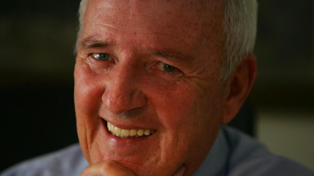 Veteran RTÉ presenter Bill O’Herlihy has said he has does not have a problem lobbying on behalf of the tobacco industry in relation to the issue of smuggling. Photograph: Bryan O’Brien/The Irish Times
