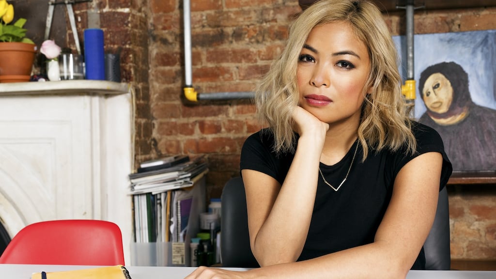 Jia Tolentino (30) grew up in Texas where her parents, immigrants from the Philippines, were members of the Southern Baptist church. ‘I had literally never been exposed to any other views. And then I sort of drifted leftward,’ she says