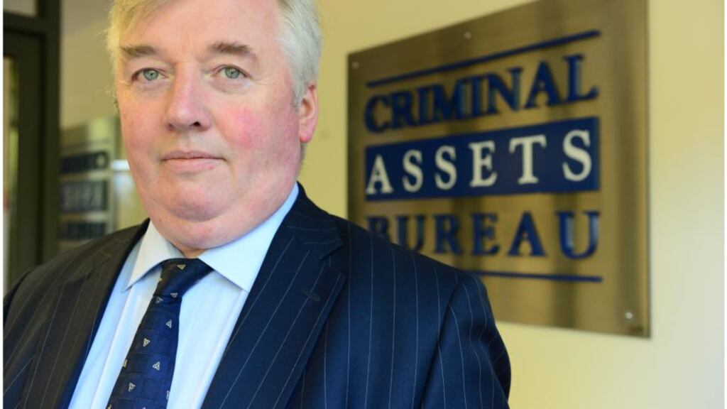 Det Chief Supt Eugene Corcoran has also spoken out against lawyers and accountants who help criminals disguise their assets.