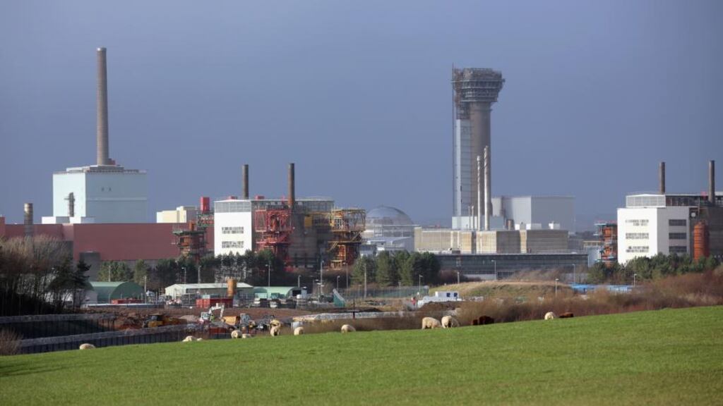 Sellafield nuclear plant in Seascale, Cumbria, England. Photograph: Christopher Furlong/Getty Images