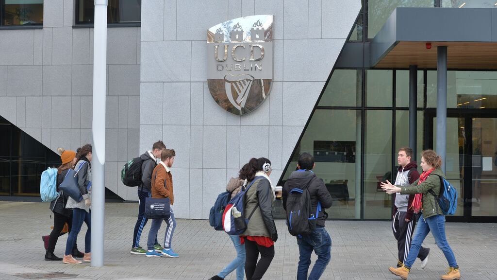 The aim of the class is to equip students with the confidence to intervene if they see sexual harassment or experience it themselves. Photograph: Alan Betson