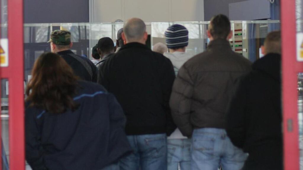 Belfast, Derry and Strabane, where large swathes of the population are in receipt of benefits, are expected to fare worst, with Belfast in particular losing more money than any other major UK city.  Photograph: Bryan O’Brien/The Irish Times