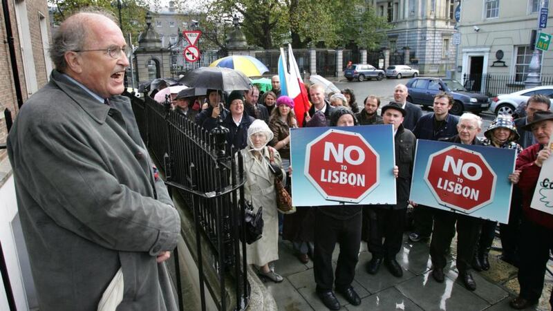Prof Anthony Coughlan: this book offers a random series of essays to which Coughlan himself is peripheral. Photograph: Matt Kavanagh
