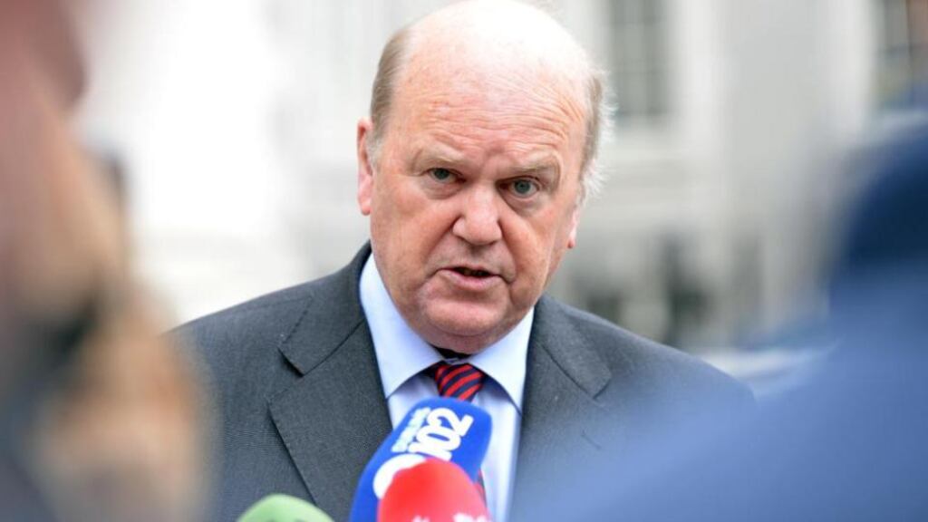 Minister for Finance Michael Noonan said he believed there were some people in Ireland who were allergic to work. Photograph: Eric Luke/The Irish Times.