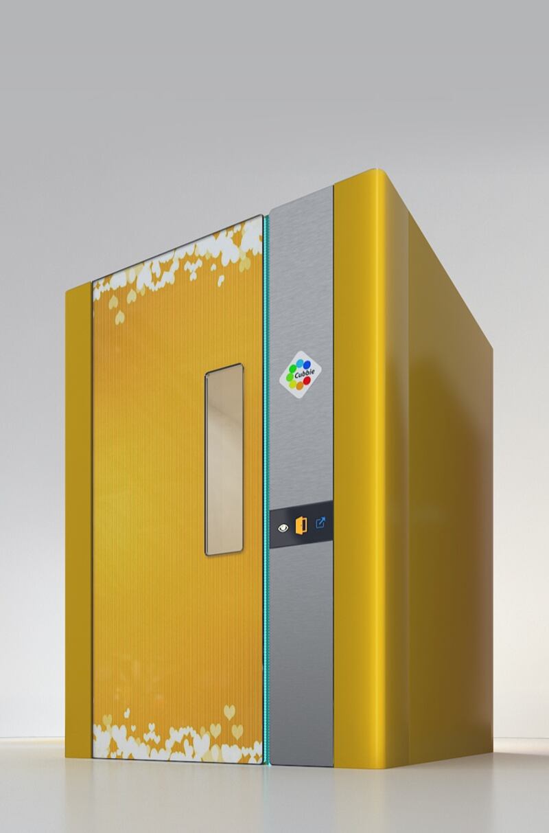 The Cubbie delivers a person’s unique sensory programme, helping them regulate and so better participate in daily activities like school, work and play.