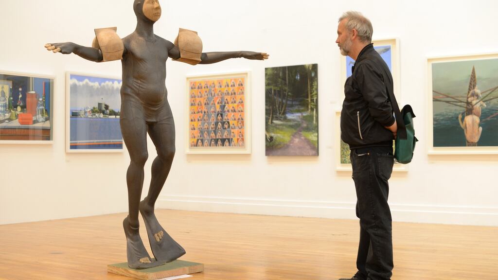 ‘Buoyed’ by Michael Quane at the RHA exhibition.