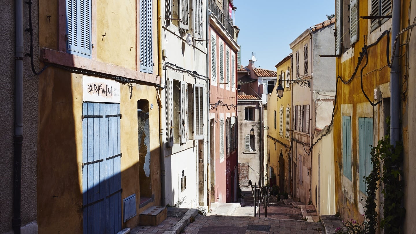 The back streets of the old town are full of character.