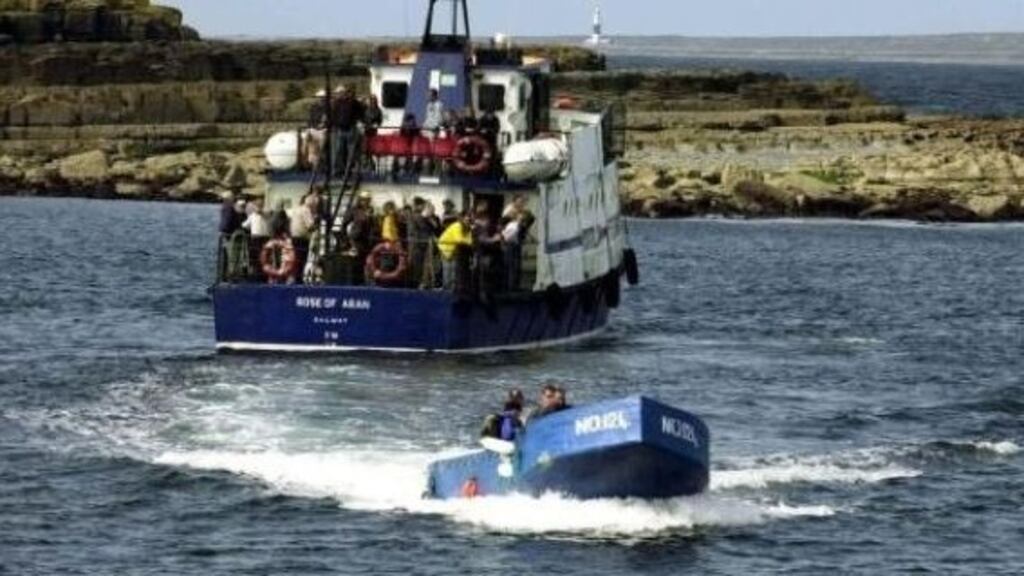 Comharchumann Forbartha Árann said that while the co-op was “delighted that the service is continuing”, it needed “clarification on a contract and on equality of ticket price”. Photograph: The Irish Times