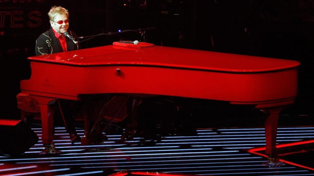 Elton John at Caesars Palace, Las Vegas: Caesars Entertainment last month announced an agreement  to  cut its debt to $8.6bn from about $18.4bn. Photograph: Ethan Miller/Getty Images