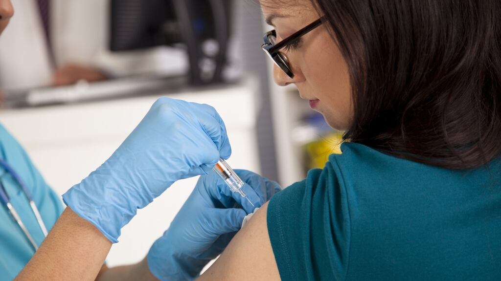 There is mounting concern at the highest echelons of the Department of Health that healthcare professionals are failing to avail of the flu vaccine in sufficient numbers. File photograph: Getty Images