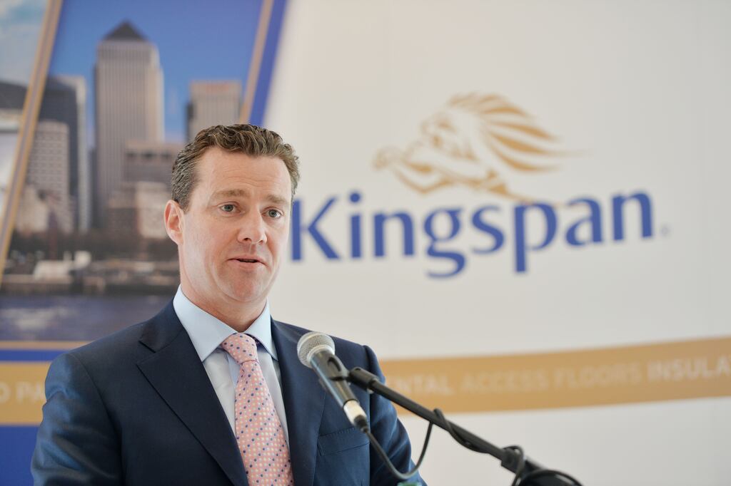 Gene Murtagh, chief executive of Kingspan. Photograph: Alan Betson/The Irish Times