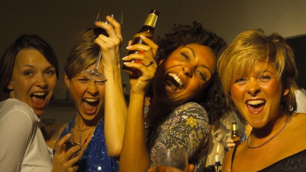 ‘You don’t really need drink, in fact it’s probably been holding you back.’ Photograph: Getty Images