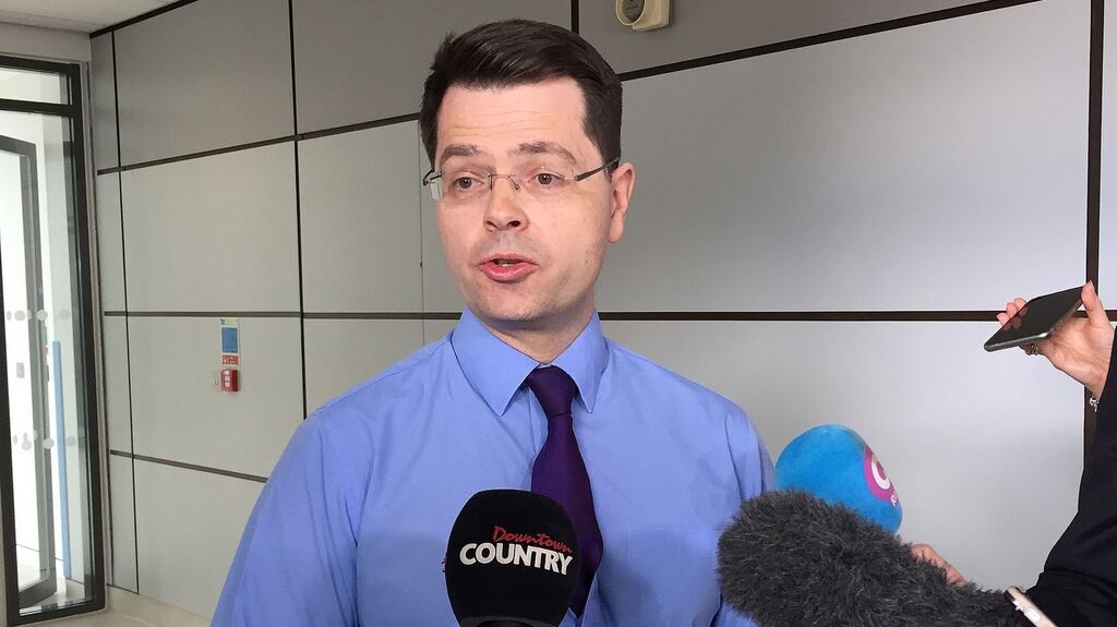 Northern Ireland secretary James Brokenshire: has set Friday as deadline for an agreement to prevent Northern Ireland slipping back to direct rule. Photograph: David Young/PA
