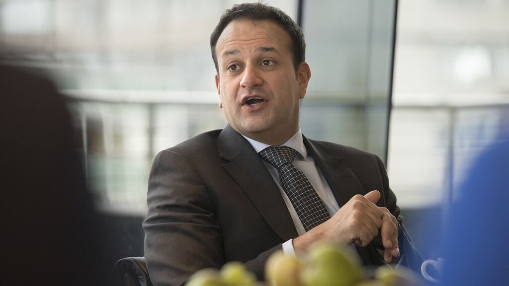 Minister for Social Protection Leo Varadkar: . “The emphasis continues to be on preventing fraud and error from entering the system, improving detections and minimising error.” Photograph: Dara Mac Dónaill/The Irish Times