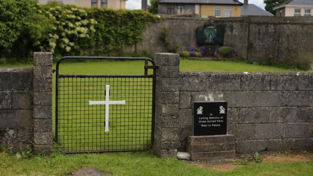 “Significant quantities” of human remains have been detected by archaeologists working for the Commission of Investigation into Mother and Baby Homes at the Tuam site. Photograph: Niall Carson/PA Wire