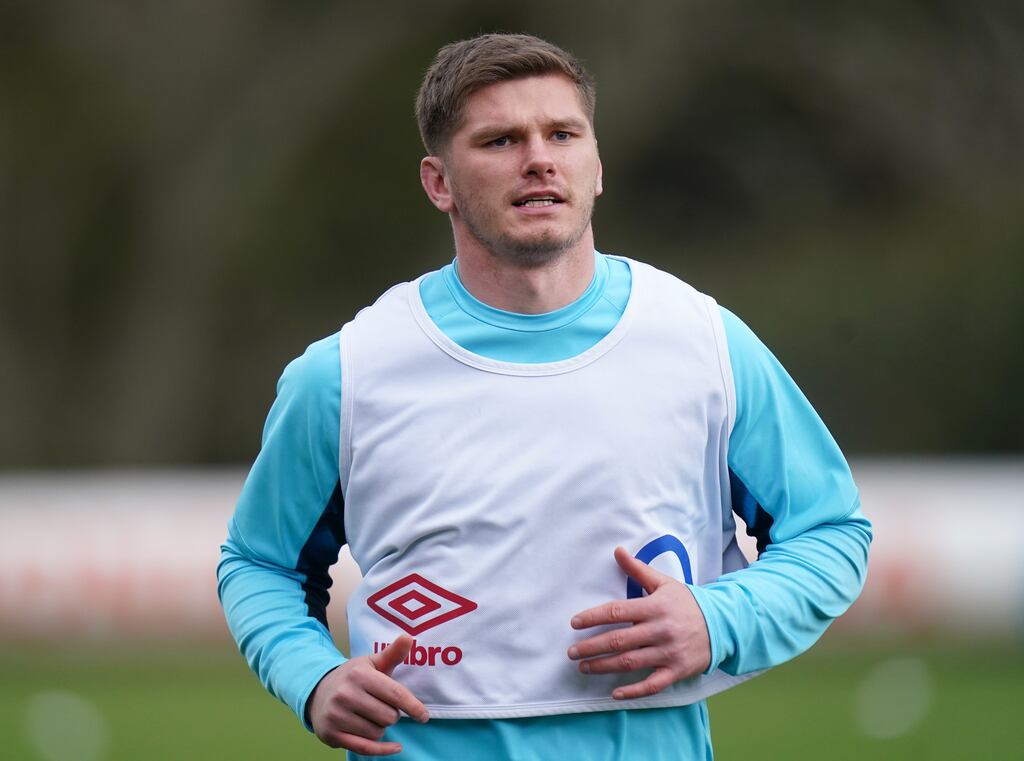 England captain Owen Farrell has been dropped for the game against France. Photograph: Adam Davy/PA