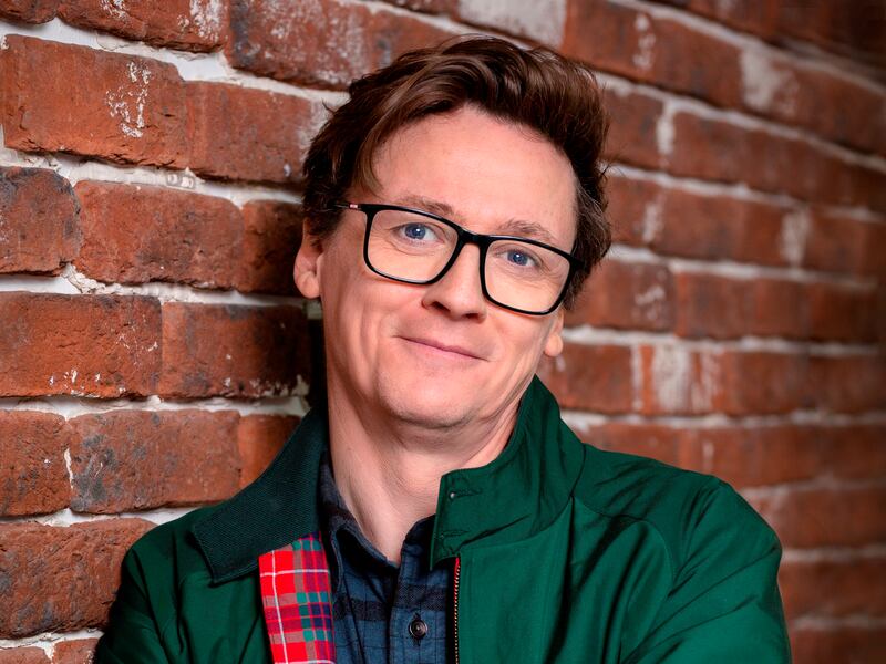Ed Byrne has taken part in a number of wacky, whimsical TV endeavours, including sledding down the side of a volcano for best friend Dara Ó Briain