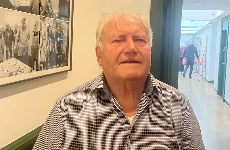 'Never forget where you came from,' Wicklow man Tom McAsey says. Photograph: Mark Paul