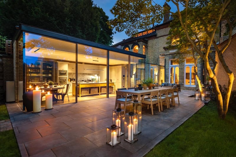 The Logs: the home that Boy George is selling on Well Road in Hampstead, north London. Photograph: Aston Chase