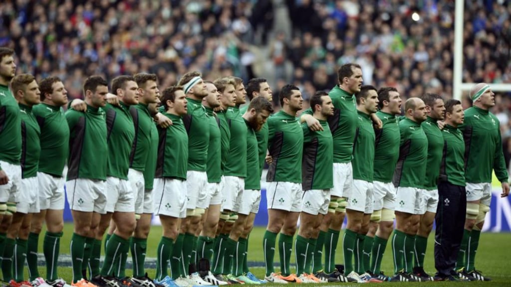“All things being equal, Schmidt would pitch up against France on October 11th with a team closely resembling the starting XV that kicked off the Six Nations-clinching win in Paris.” Photograph: Franck Fife/AFP/Getty Images.