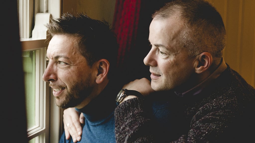 Jean-Marc Pillaud and David Quinn: “You have to take time out - it should be a priority for everyone." Photographs: Declan Devlin