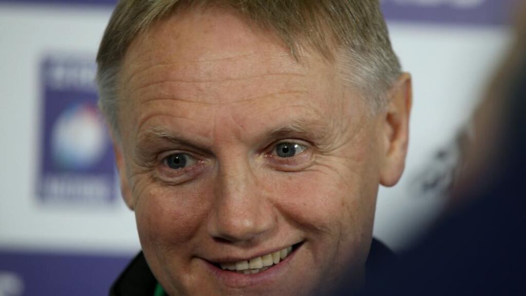 Ireland head coach Joe Schmidt spoke to Gerry Thornley after his team’s victory in Rome and he’s reasonably pleased with round one. Photograph: Dan Sheridan/Inpho