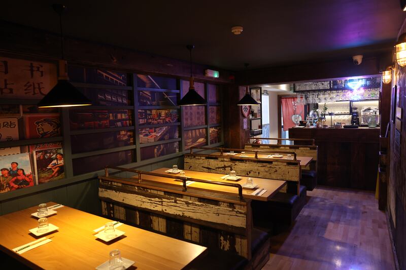 Inside CN Dumpling. Photograph: Dara Mac Dónaill/The Irish Times