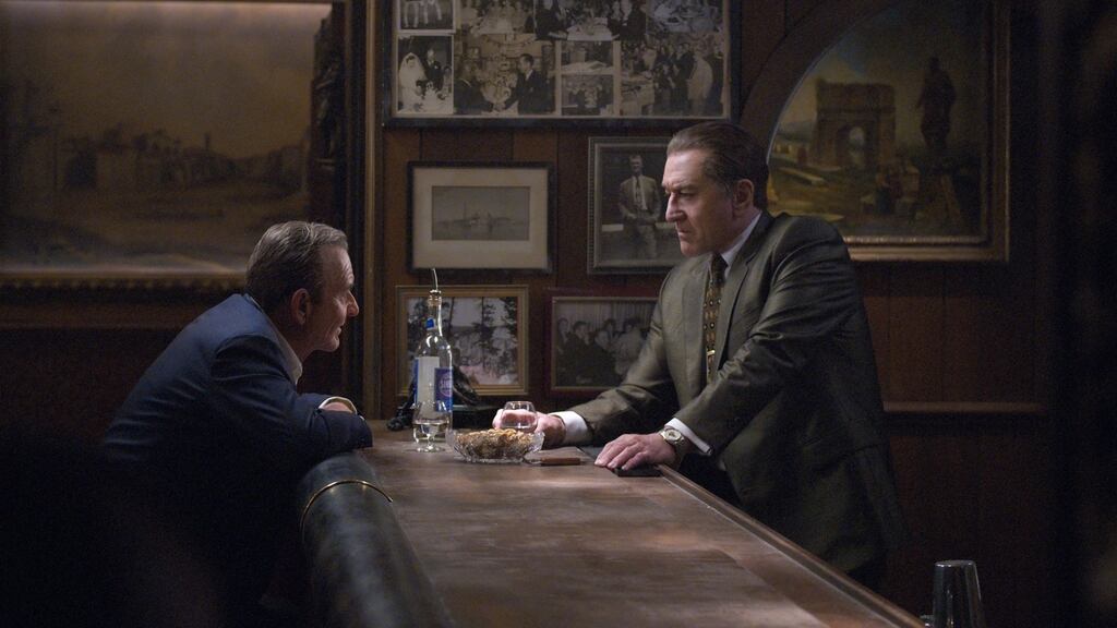 Joe Pesci and Robert De Niro in the new Netflix film, The Irishman. Using a new test feature, the 210-minute film could be watched in less than three hours. Photograph: Netflix