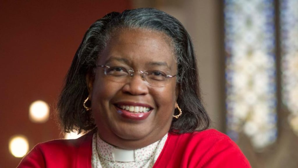 “Society has changed:” Rev Eileen Cremin, Fermoy’s Church of Ireland minister, in Christchurch, Fermoy, Co Cork. Photograph: Michael Mac Sweeney/Provision