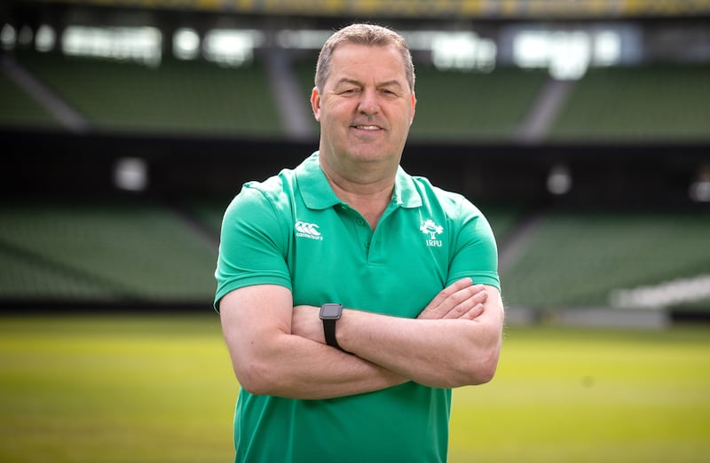 Brian MacNeice is one of the two Irish TMOs heading to the World Cup, he has over 20 years of experience officiating. Photograph: Tom Maher/Inpho