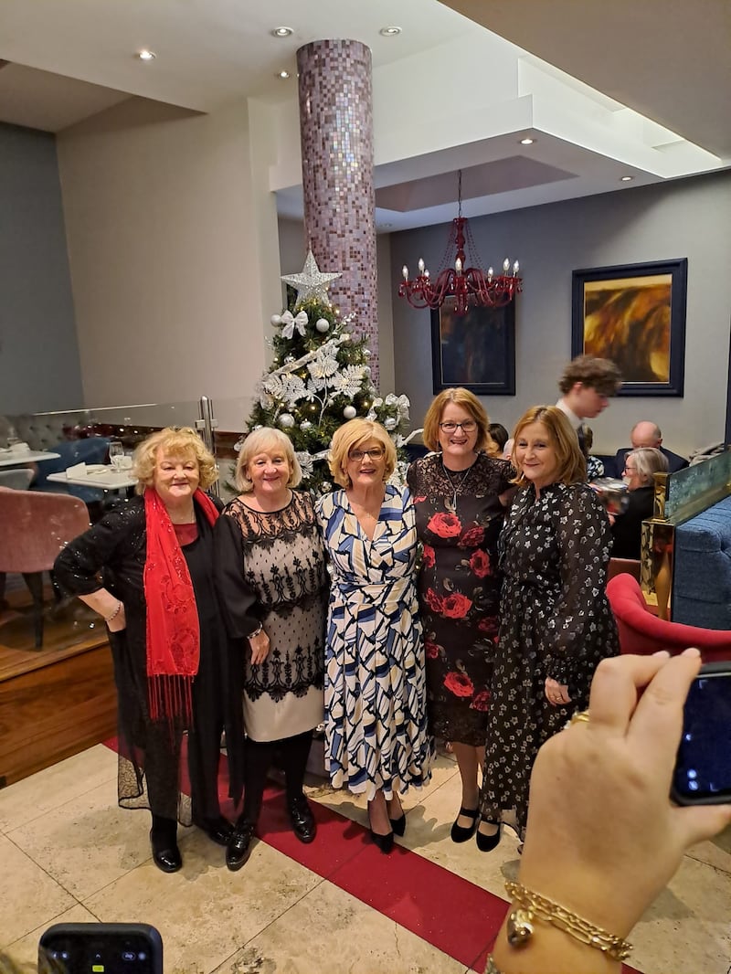 Edward Ennis’s sisters (left to right): Nora, Marian, Vivienne, Bernadette and Evelyn.